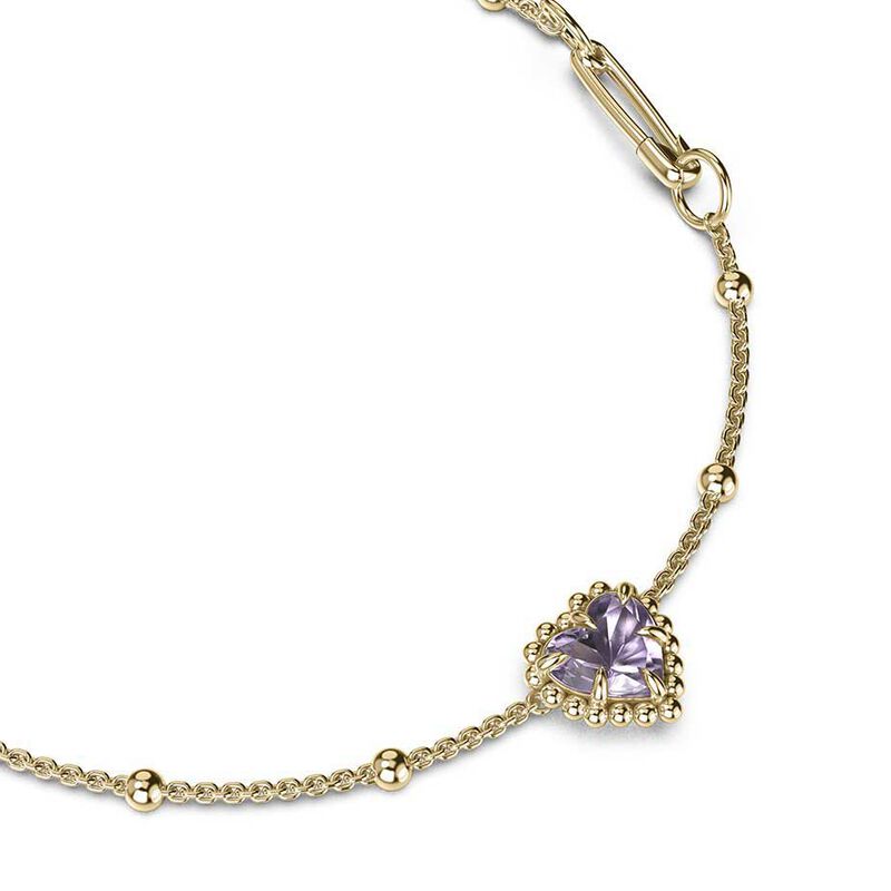 Stolen Girlfriends Club Dahlia's Heart Bracelet image number 2